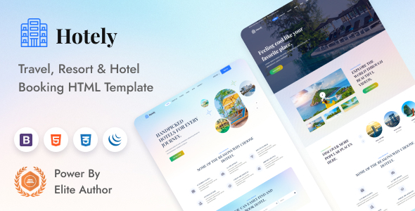 Hotely – Travel & Hotel Boking HTML5 Template