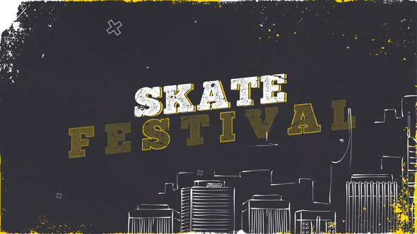 Skate Festival Promo broadcast-packages template preview