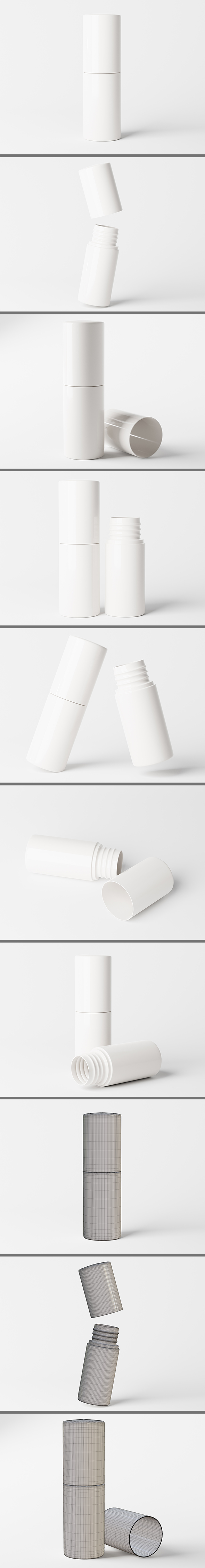 Cosmetic Product Bottle 3D Model
