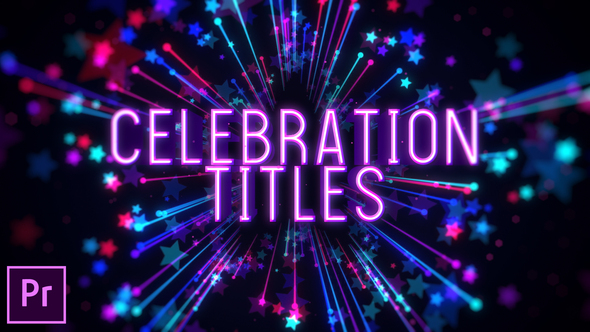 Celebration Titles - Premiere Pro