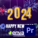 Happy New Year Wishes 2024 MOGRT 