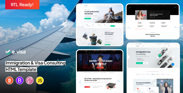 [DOWNLOAD]E.visa - Immigration and Visa Consulting Template