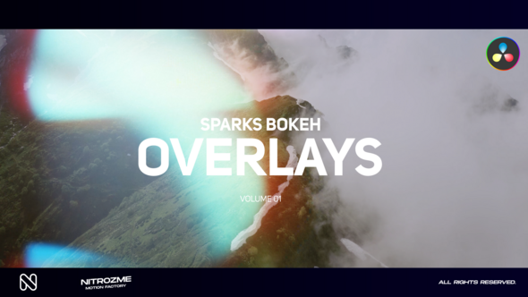 Bokeh Overlays Vol. 01 for DaVinci Resolve
