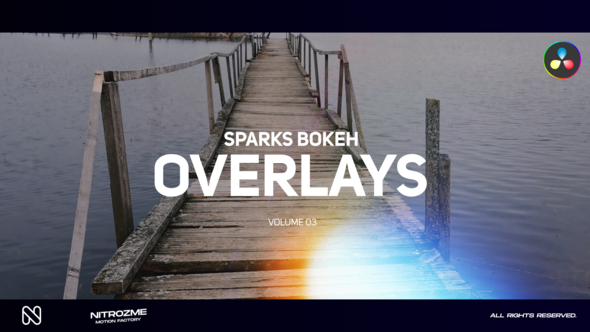 Bokeh Overlays Vol. 03 for DaVinci Resolve