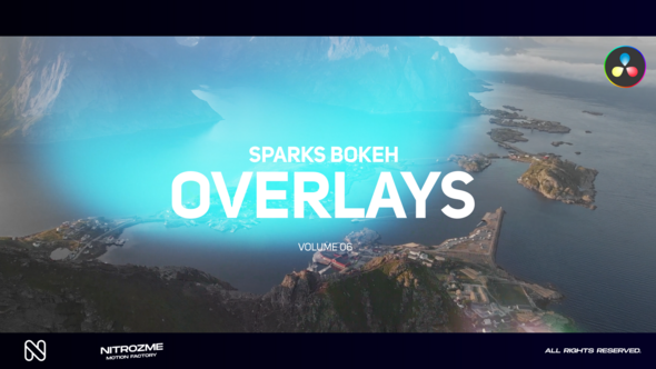 Bokeh Overlays Vol. 06 for DaVinci Resolve