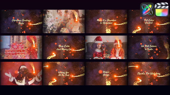 Christmas Greetings Titles for FCPX