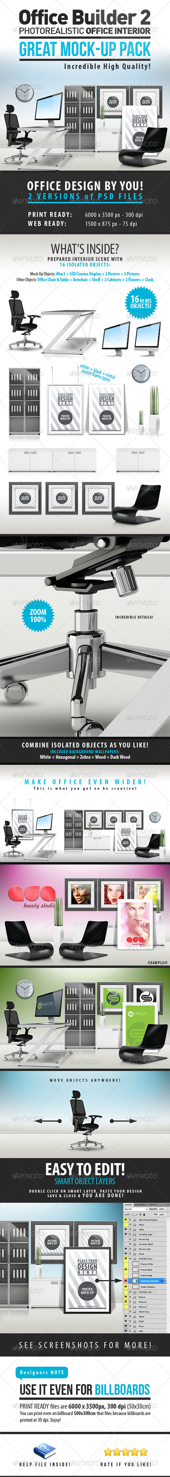 Office Builder 2 - Great Mockup Pack - Miscellaneous Product Mock-Ups