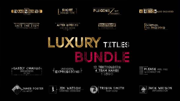 Luxury Titles Bundle