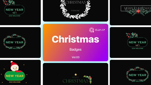 Christmas Badges Vol. 03