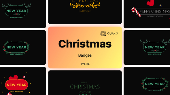Christmas Badges Vol. 04