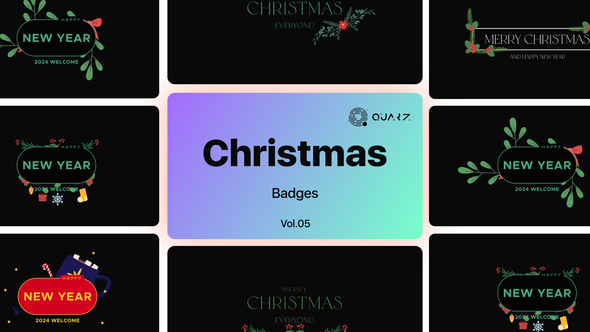 Christmas Badges Vol. 05