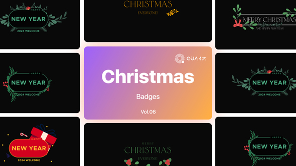 Christmas Badges Vol. 06