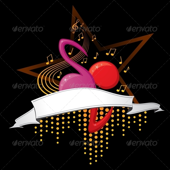 Music design - Decorative Symbols Decorative