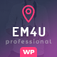 Event Management WordPress Theme for Booking Tickets - EM4U