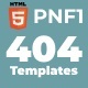 PNF1 - Cool 404 page not found templates