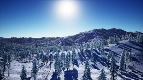 Splendid Alpine Scenery in Winter alt