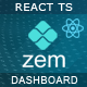 Zem - React Typescript Dashboard Template