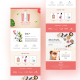 Cosmetic and Beauty Products Email Newsletter PSD Template