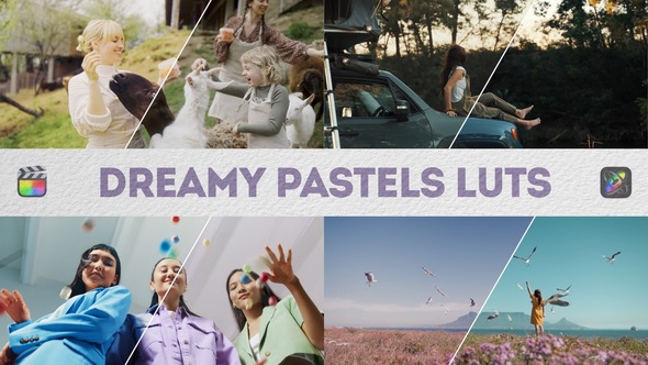 Dreamy Pastels LUTs | FCPX & Apple Motion