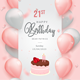 Birthday Invitation Card Maker - Card Creator - Invitation Maker - Birthday Design Maker - Greeting