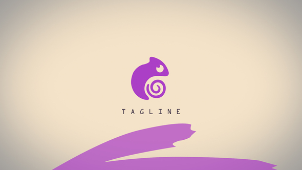 Logo Reveal Paint Logo Stings template preview