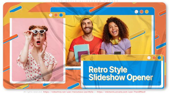 Retro Style Slideshow Opener