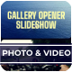 Photo and Video Gallery Opener Typography Multiscreen Opener