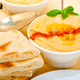 Hummus with pita bread - PhotoDune Item for Sale