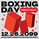 Boxing Day Event Flyer Set 