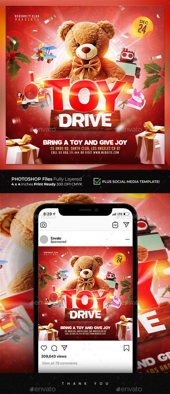 [DOWNLOAD]Toy Drive Flyer