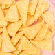 Close up of Cone Corn snack on plate on pink background - PhotoDune Item for Sale