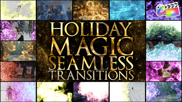 Holiday Magic Seamless Transitions for FCPX