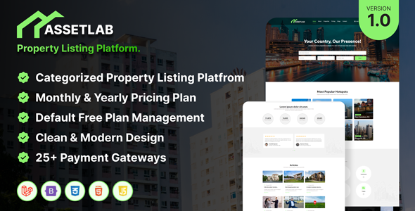 AssetLab  Property Listing Platform  Property Buy Sell  Property Rent