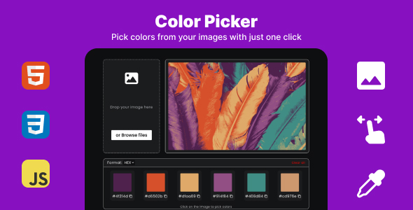 Image Color Picker - Pick colors from your image