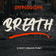 Breath Brush Font