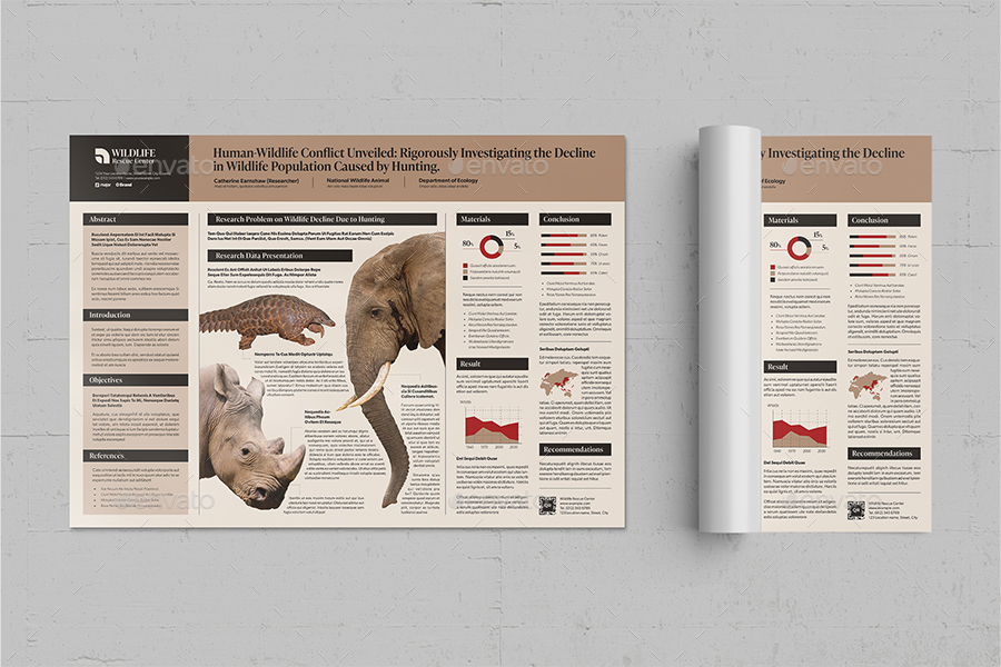 research poster template landscape