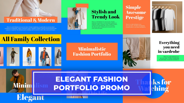 Minimalistic Fashion Portfolio Slideshow