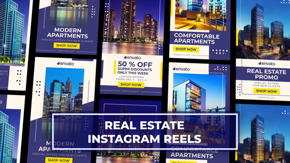Real Estate Instagram Reels After Effects Template