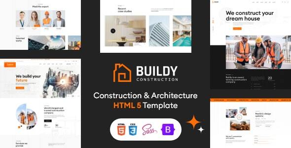 Buildy – Architecture Construction Template