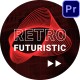 Retro Futuristic Titles | MOGRT - VideoHive Item for Sale