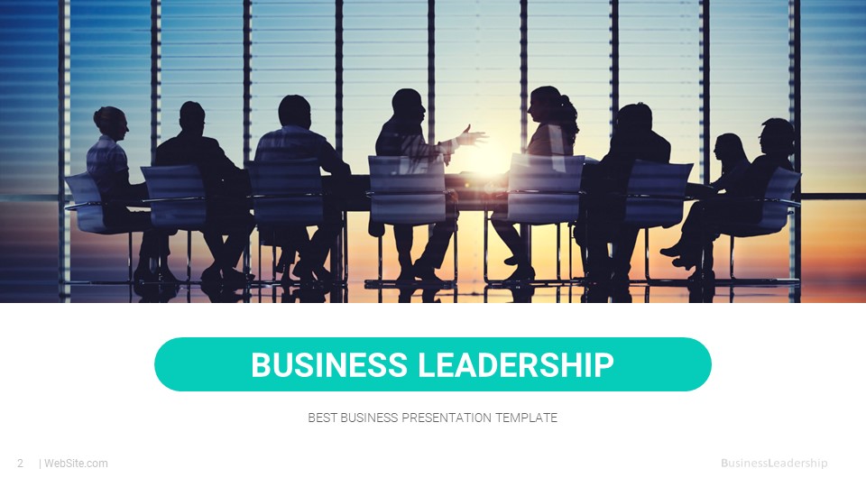 Business Leadership PowerPoint Presentation Template, Presentation ...