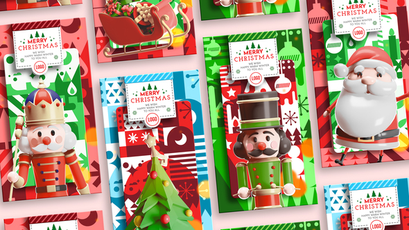 3D Christmas Greeting Stories