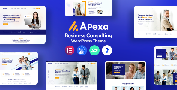 Apexa – Multipurpose Business Consulting WordPress Theme