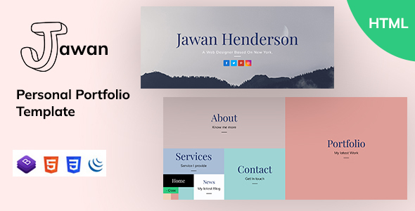 Jawan - Personal Portfolio Template