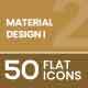 Material Design Flat Multicolor Icons