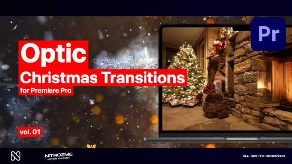 Christmas Optic Transitions Vol. 01 for Premiere Pro