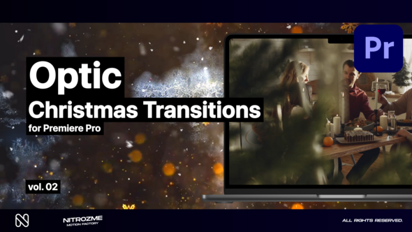 Christmas Optic Transitions Vol. 02 for Premiere Pro
