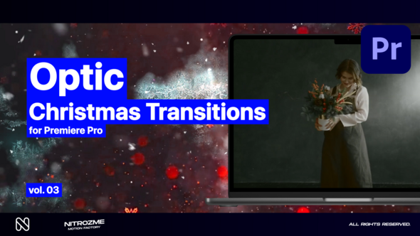Christmas Optic Transitions Vol. 03 for Premiere Pro