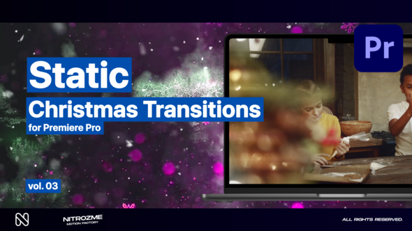 Christmas Transitions Vol. 03 for Premiere Pro