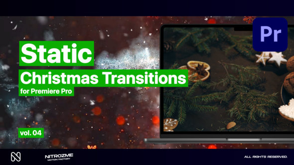 Christmas Transitions Vol. 04 for Premiere Pro